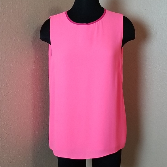 Ted Baker Pink Split Back Tank Top - Picture 1 of 7